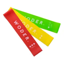 Kit 3 Mini Bands Woder Faixa Elástica Esportiva Foto  mini 1
