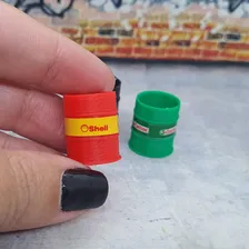 Kit 3 Miniaturas De Tambores Variados Escala 1:43 Foto mini  3