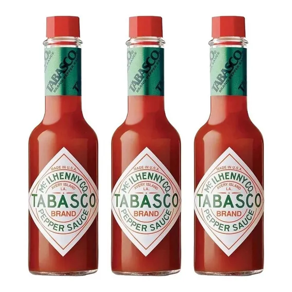 Kit 3 Molho Tabasco Pimenta 60ml Foto 1