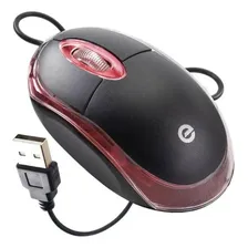 Kit 3 Mouse Óptico Com Fio Led Usb 1000dpi Preto Ms-9 Exbom Foto mini 4