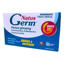 Kit 3 Natus Gerin 50 Capsulas Revigorante Fisico - Legrand Foto mini 2