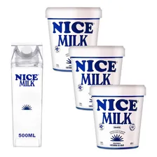 Kit 3 Nice Milk Leite Vegetal Castanha 6,5l Ganhe Foto mini 1