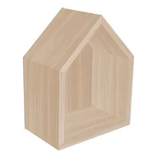 Kit 3 Nichos De Parede Decorativo Casinha Mdf Jade Foto mini 4