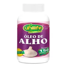 Kit 3 Óleo De Alho 350mg Unilife 150 Cápsulas Sabor Sem Sabor Foto mini 2