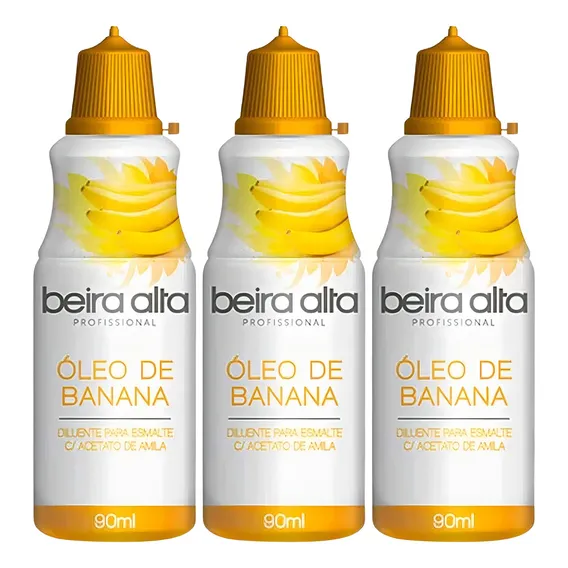 Kit 3 Óleo De Banana Beira Alta 90ml Foto 1