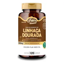 Kit 3 Óleo De Semente De Linhaça Dourada 1000mg 120 Cápsulas Foto mini 2