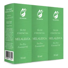 Kit 3 Óleo Melaleuca Tea Tree Puro 10ml Oliapon Foto mini 1