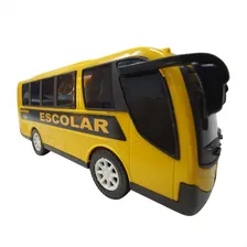 Kit 3 Ônibus Brinquedo Infantil Criança Escolar Carrinho Bus Cor Color Foto mini 3