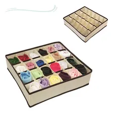 Kit 3 Organizador Porta Calcinha Cueca Meia Gravata Gaveta Foto mini  3