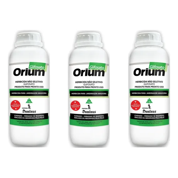 Kit 3 Orium 1 Litro Mata Mato Venda Livre - Dominus Foto 1