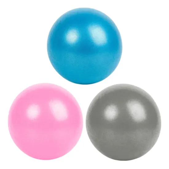 Kit 3 Overball 25 Cm Pilates Fisioterapia Reabilitação Yoga Foto 1