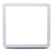 Kit 3 Painel Plafon 25w Led Quadrado Sobrepor 25w Cor Branco frio Foto  mini 1