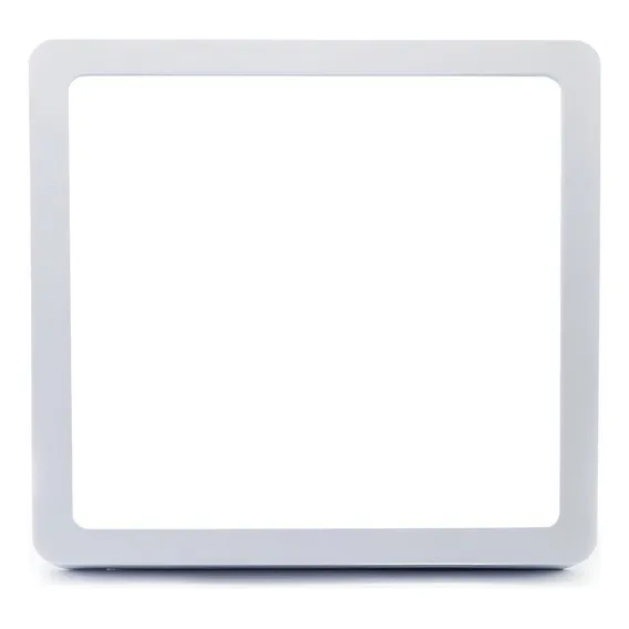 Kit 3 Painel Plafon 25w Led Quadrado Sobrepor 25w Cor Branco frio Foto 1