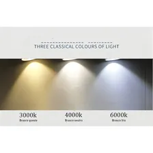 Kit 3 Painel Plafon Led 12w Quadrado Embutir Branco Frio 6k Foto mini 4