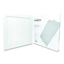 Kit 3 Painel Plafon Led Embutir Quadrado 18w Branco Frio Bivolt Foto mini 1