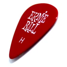 Kit 3 Palheta Ernie Ball Pesada 9123 Vermelha + Foto mini  3
