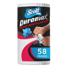 Kit 3 Pano Reutilizável Multiuso Scott Duramax com 174 panos cor branco Foto mini  2