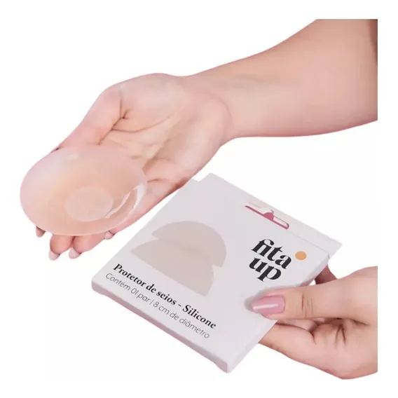 Kit 3 Pares Protetor Seios De Silicone Compre 2 Leve 3 Tamanho Un Foto 1