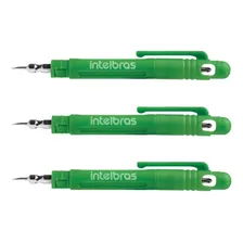Kit 3 Pç Caneta Ferramenta Chave Fenda Reta Philips Estrela Foto mini 1