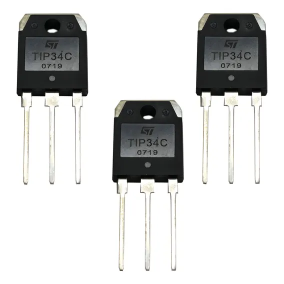 Kit 3 Pç Transistor Tip34c Foto 1