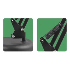 Kit 3 Pedestal Suporte Articulado De Mesa P/microfone Móvel Cor Preto Foto mini  2