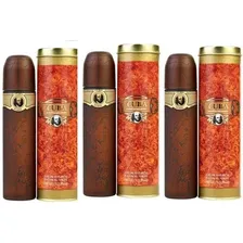 Kit 3 Perfumes Cuba Gold Masculino Edt 100 Foto mini 1