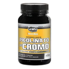 Kit 3 Picolinato De Cromo - Unilife Vitamins - 120 Cápsulas Sabor Sem Sabor Foto mini 2