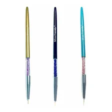 Kit 3 Pincéis Filetes Contorno Película Unhas Fino Iniciante Foto mini 4
