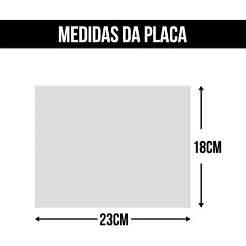 Kit 3 Placas Ps 2mm Propriedade Particular Entrada Proibida Foto 1