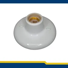 Kit 3 Plafonier Plafon Bocal Opl Porcelana 100w E27 Branco 127/220v Foto mini 4