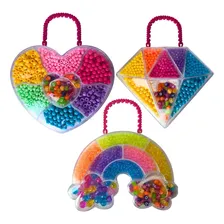 Kit 3 Pocket Miçangas Infantil Para Acessórios - Dm Toys Foto  mini 1