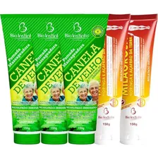 Kit 3 Pomada Canela De Velho 150g + 2 Pomada Milagrosa 150g Foto mini 1