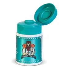 Kit 3 Pomada Modeladora Em P贸 Powder Wax Hipster Barba Forte Foto mini 3