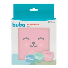 Kit 3 Potinhos Papinha Para Congelar Armazenar Comida BebĂȘ Foto mini 4