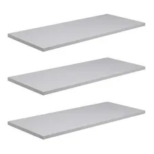 Kit 3 Prateleiras Em Mdf Branco 15mm 50x15 Foto mini 4