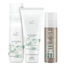 Kit 3 Produtos Wella Eimi Nutricurls Foto mini 1