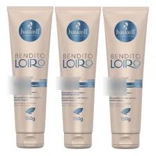 Kit 3 Proteina Creme De Pentear Bendito Loiro 150gr Haskell Foto mini 1