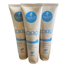 Kit 3 Proteina Creme De Pentear Bendito Loiro 150gr Haskell Foto mini 2