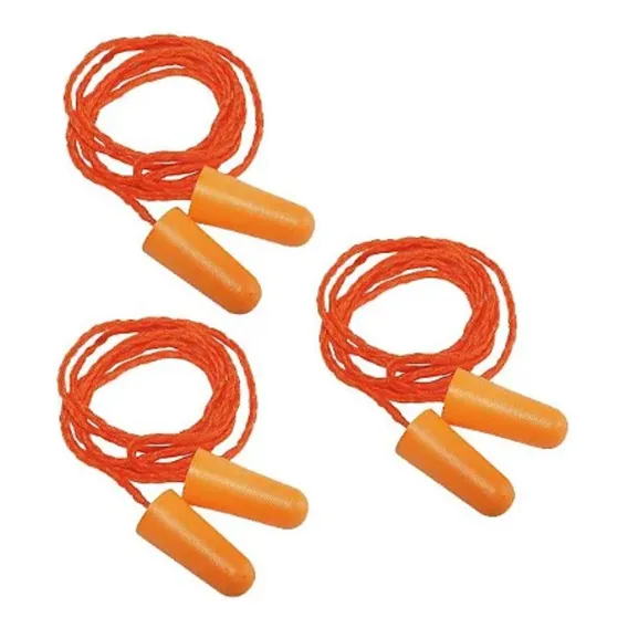 Kit 3 Protetor Auricular Espuma Plug Com Cordão 16db 1110 3m Foto 1