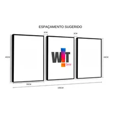 Kit 3 Quadros A3 Quarto Médico - 43x33cm - Medicina Foto mini 4