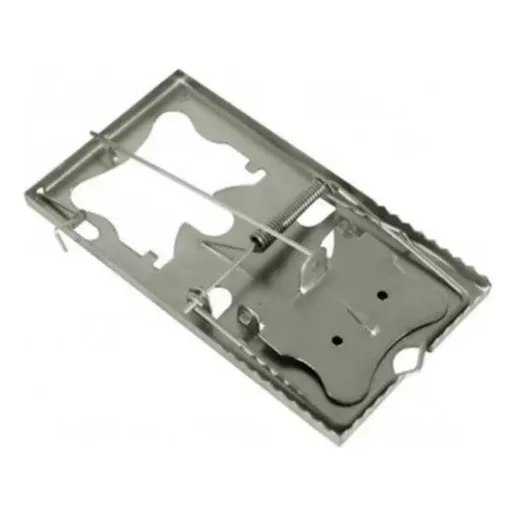 Kit 3 Ratoeira Metálica Galvanizada Pequena 12x6,5cm -mister Foto 1