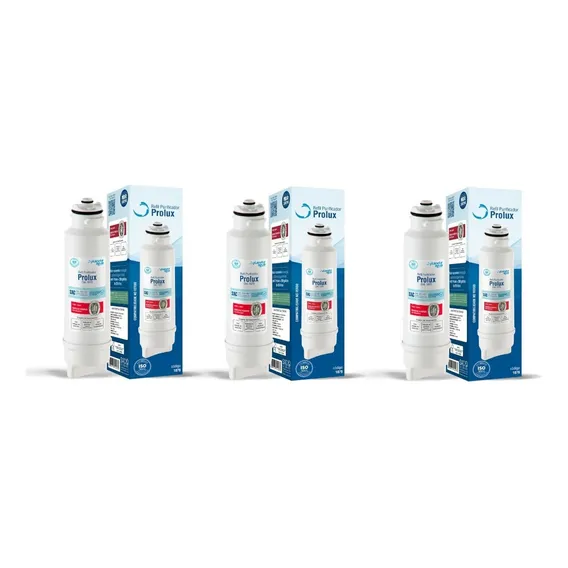 Kit 3 Refil Filtro Agua Electrolux Pa1on Pa20g, Pa25g, Pa30g Foto 1