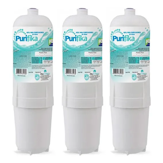 Kit 3 Refil Filtro Purificador Água Soft Everest Slim Fit Foto 1