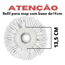 Kit 3 Refil Para Mop Girat贸rio Fit Original Flash Limp Foto mini 3