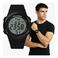 Kit 3 Rel贸gios Masculino Digital Prova D谩gua Sport Correia Preto Foto mini 2