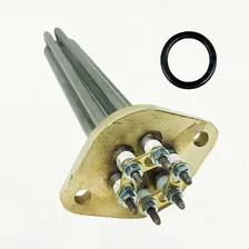 Kit 3 Resistencia Sauna Sodramar Flange Oval 12kw Original 220v/380v Foto mini  3