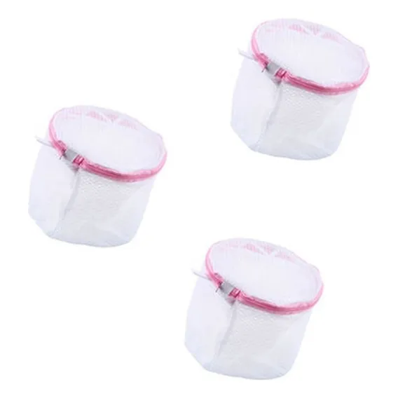 Kit 3 Saco Cesto De Lavar Roupa Protetor Soutian Lingerie Foto 1