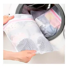 Kit 3 Sacos Protetores Para Lavar Roupas Delicadas 50x40cm Foto mini 4