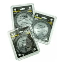 Kit 3 Serras Para Madeira 24 Dentes 110mm 6059 Titanium 0 Foto mini  3