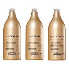 Kit 3 Shampoo Loreal Absolut Repair Cortex Lipidium 1500ml Foto  mini 1